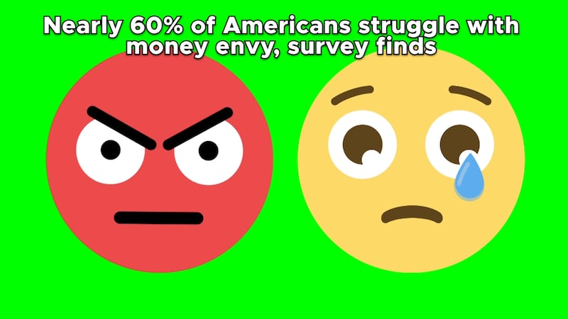 Nearly 60% of Americans struggle with money envy, survey finds