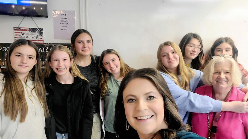 Grace Christian School in Anchorage invited Chief Meteorologist Melissa Frey to speak with...