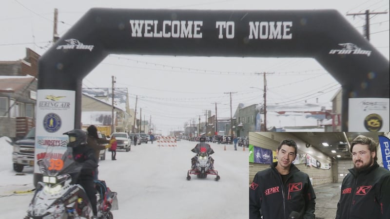 Team 39, Cody Barber and Brett Lapham, were the first team to pull into the halfway point -...