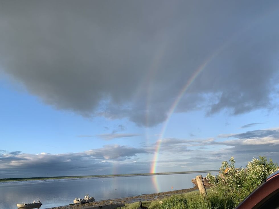 Fred McCormick captured this reflection rainbow overlooking Dillingham.