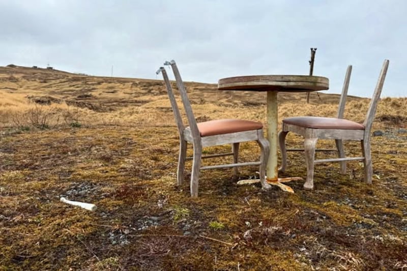There was a telecommunications network built here during the Cold War: the Alaska Integrated...
