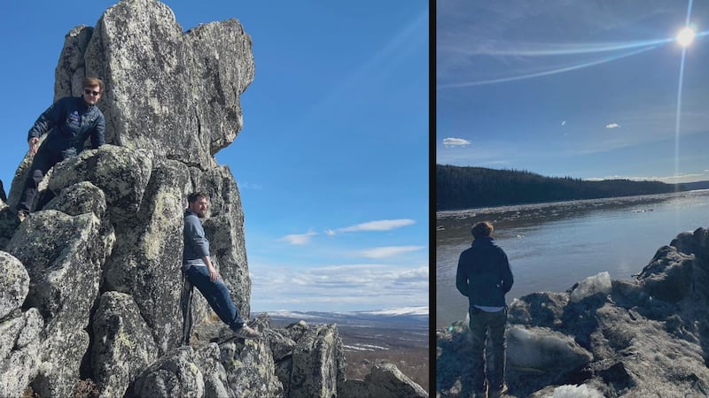 The Yukon River and Finger Mountain are a couple of the many sights along the Dalton Highway