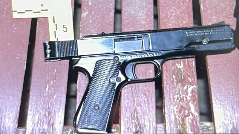 AST determined the firearm to be a BB gun that did not have an orange tip and closely...