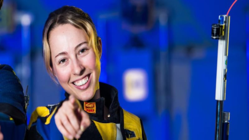 Sagen Maddalena, a 2018 UAF graduate, will shoot for Team USA at the upcoming Olympics.