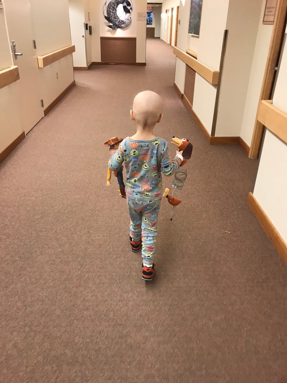 3-year-old Phoenix Mendoza underwent life-saving treatment after being diagnosed with cancer.