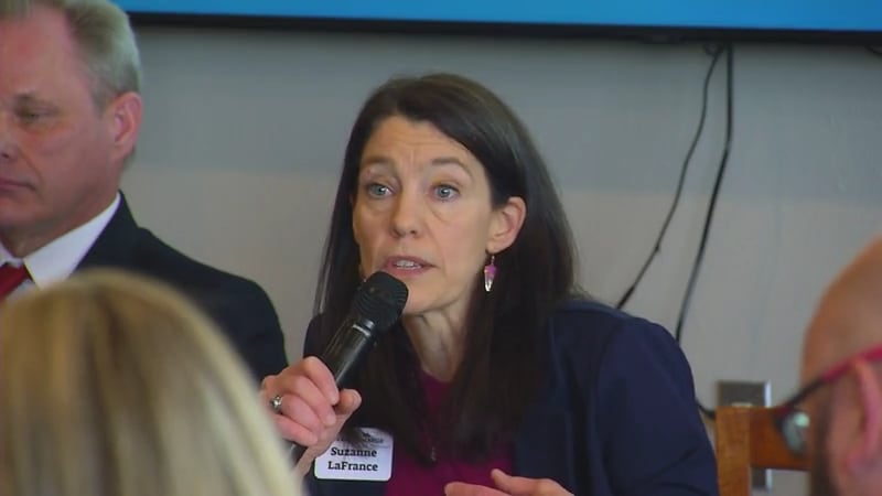 Anchorage mayoral candidate Suzanne LaFrance emerged as the top challenger in the runoff...