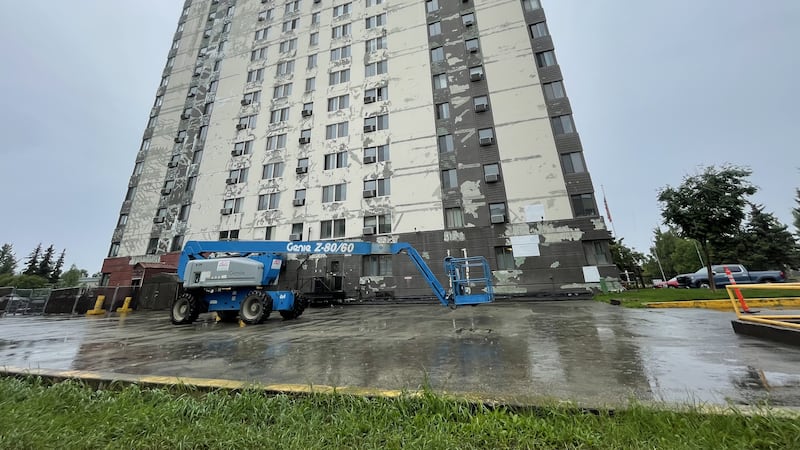 Inlet View Tower apartment building located at 1020 W. 12th Avenue in Anchorage.