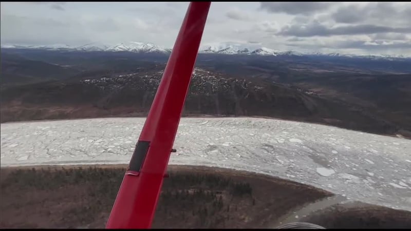 Minor flooding along Kuskokwim River near Aniak