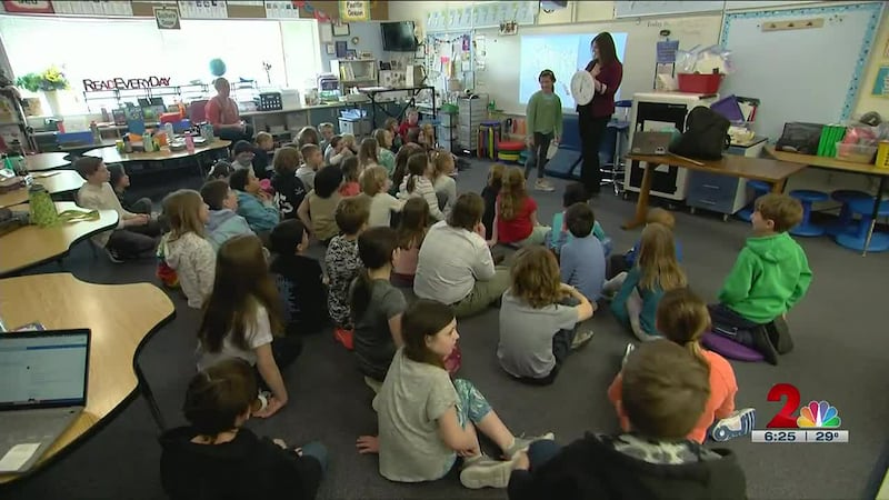 Students at Bear Valley Elementary learn about the scientific method