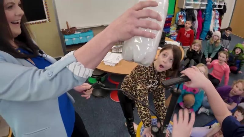In this week’s Weather Lab, Chief Meteorologist Melissa Frey visited Homestead Elementary...