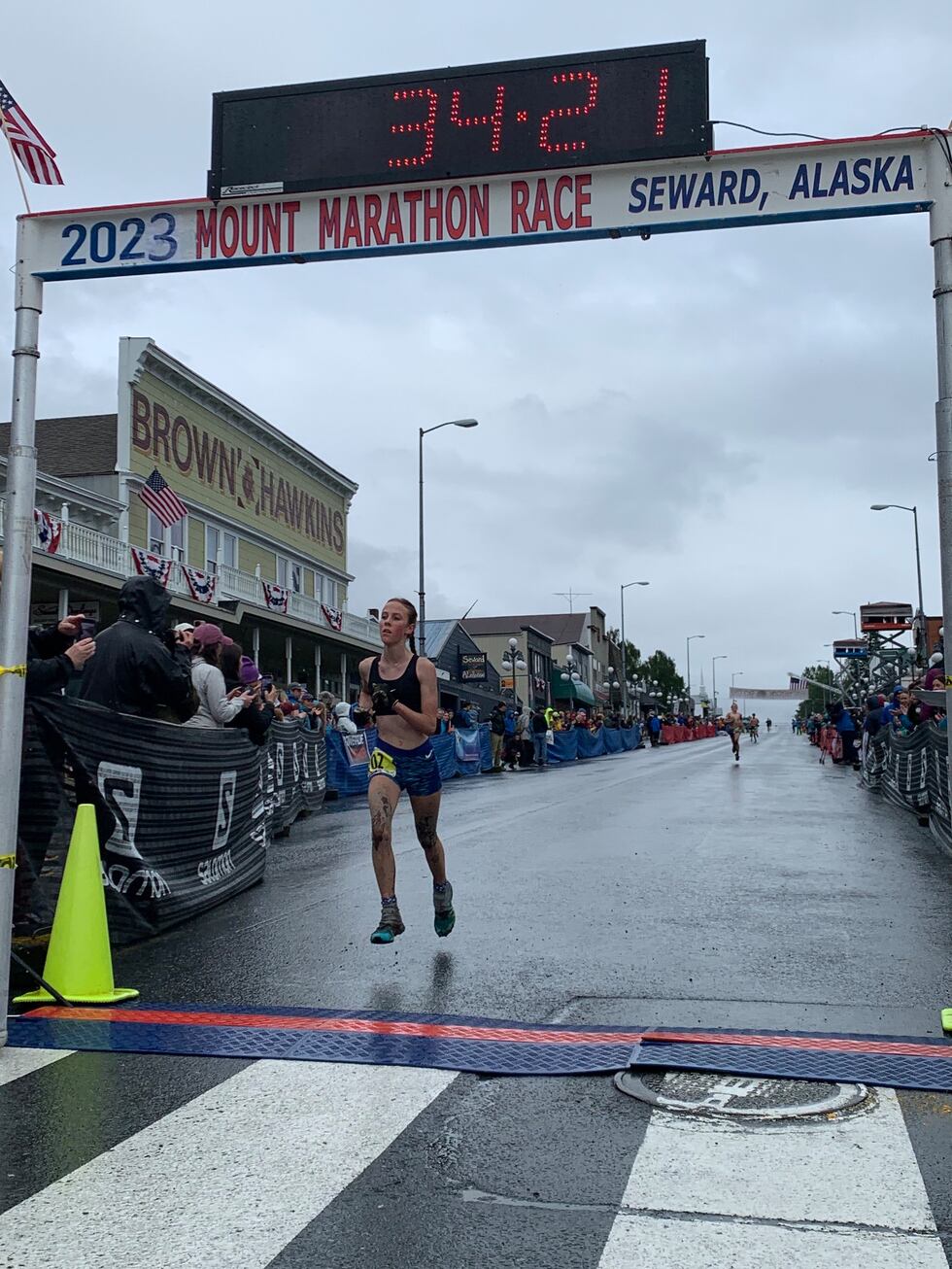 Tania Boonstra wins 2023 girls' Mount Marathon Race title