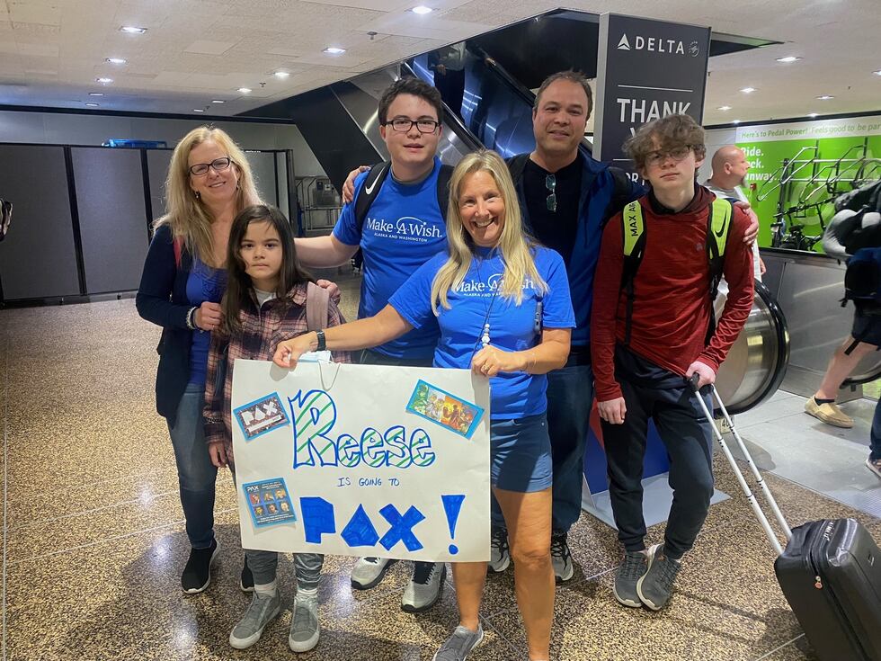 The Cochran family visits the PAX West gaming expo.