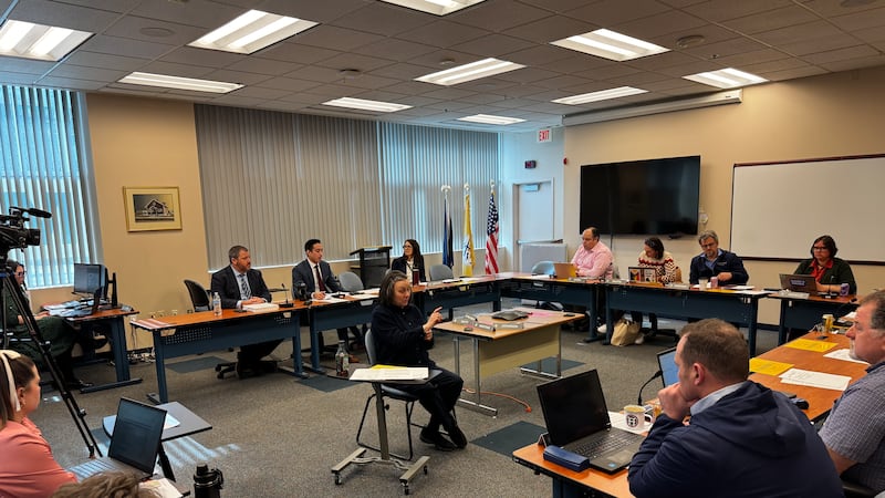 Anchorage School District Superintendent Jharrett Bryantt speaks to the Anchorage Assembly at...