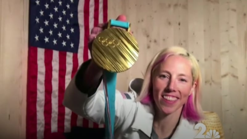 Alaska skier and Olympian Kikkan Randall.