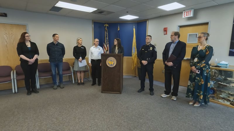 The LaFrance administration help a press conference on Tuesday to address its approach to...