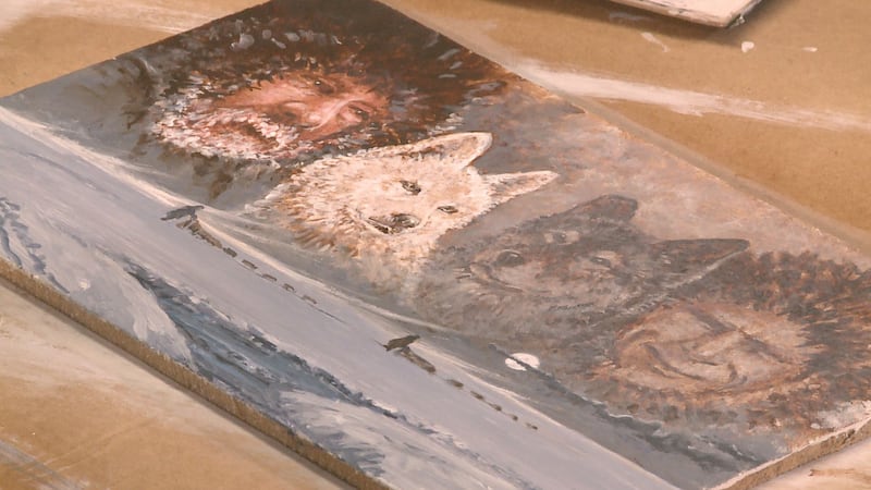 Artist Jon Van Zyle has created a painting to support the Centennial Seppala Expedition.