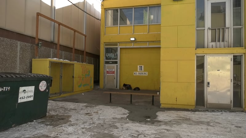 Fairbanks warming center on 6th Avenue