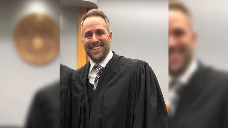 Alaska U.S. District Court Judge Joshua Kindred in 2020 during Kindred's appointment.