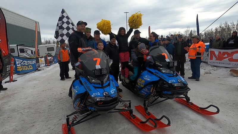 Iron Dog 2022 champions