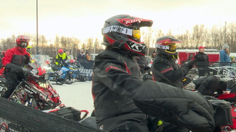 The 2022 Iron Dog Pro Class took off from the Menard Sports Center in Wasilla Saturday to...