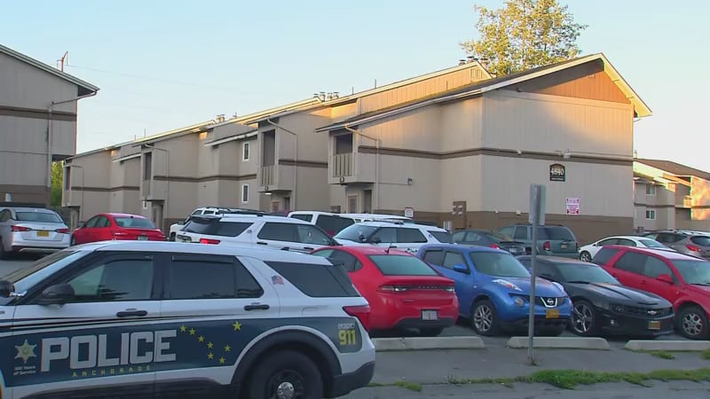 The apartment complex where 16-year-old Easter Leafa was shot and killed by Anchorage police...