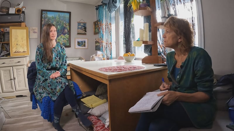 Displaced teacher Amanda Thompson worries budget cuts will hurt art programs at ASD