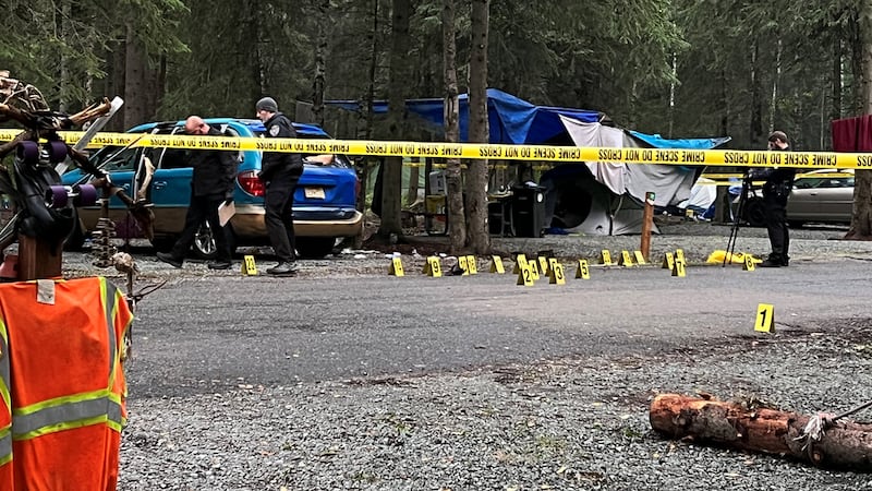 Anchorage police are investigating an officer-involved shooting at Centennial Park.