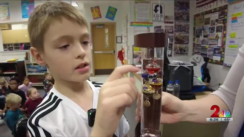 Weather Lab: Northern Lights ABC students forecast the weather