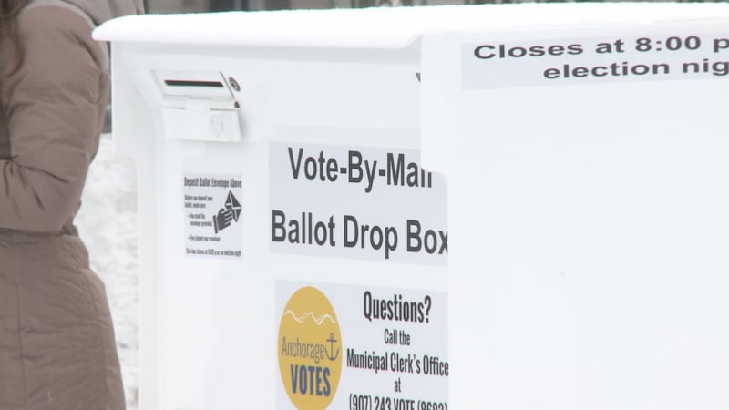 Anchorage voters can cast their ballots by mail, or by dropping their ballots into approved...