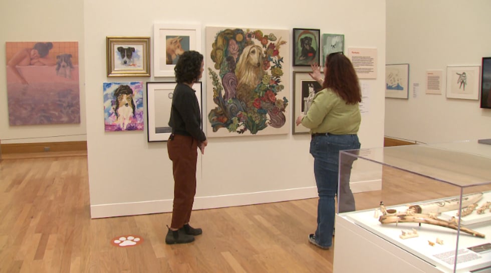 'Dog Show' at the Anchorage Museum opened to the public on May 2.