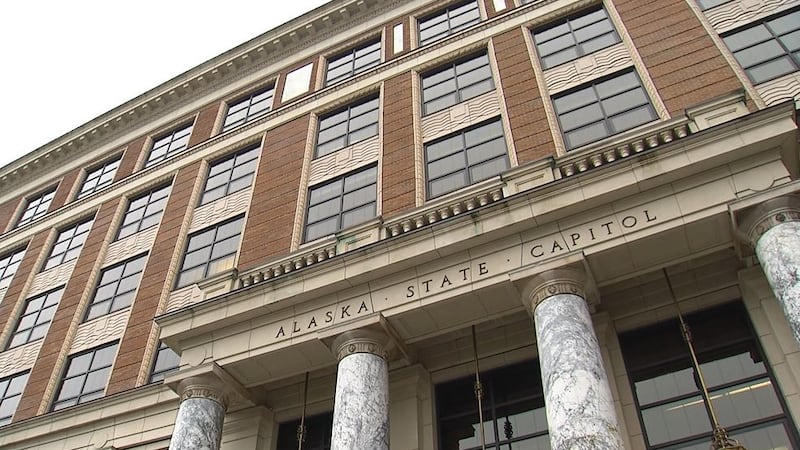 Capitol building in Juneau. January 2025.