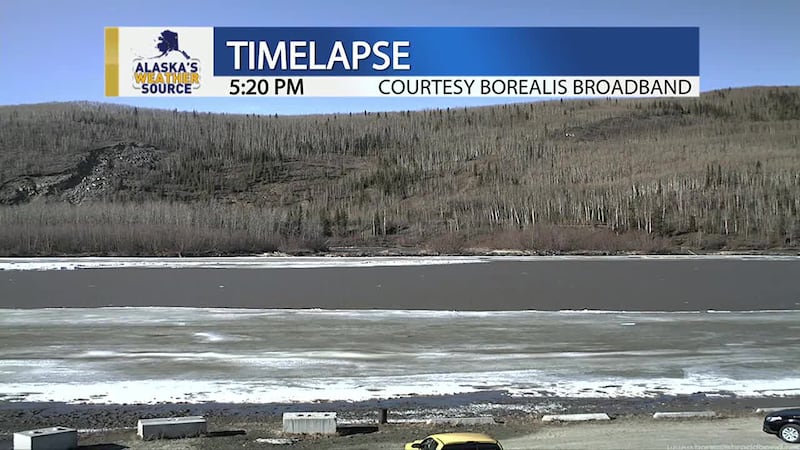 Nenana tripod trips the clock, ending the 2025 Nenana Ice classic