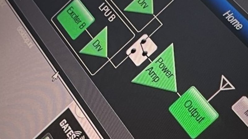 Channel 2 and CBS 5 flipped the switch on two new transmitters Wednesday.