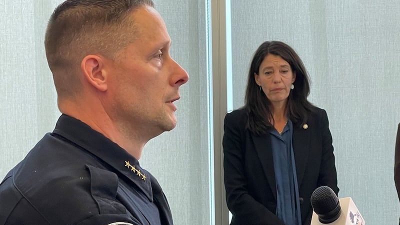 Mayor Suzanne LaFrance and APD Chief Sean Case addressed the rash of officer-involved...