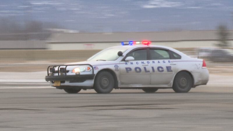 Anchorage Police Department recruits are burning rubber on Joint Base Elmendorf-Richardson.