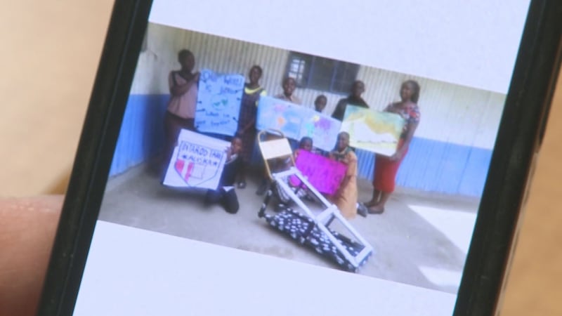 An Iditarod sled in Kenya?