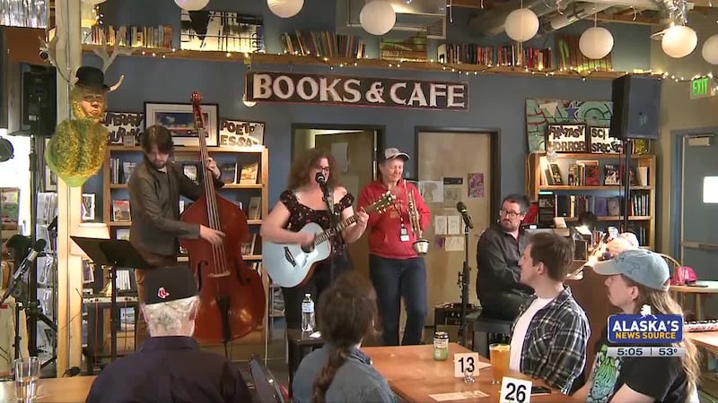 A live look at Carey Seward's Spenard JazzFest performance