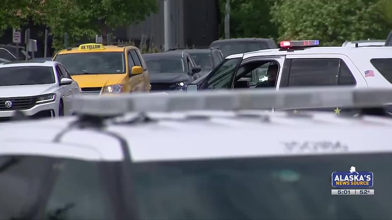 A female pedestrian was killed in a collision with a vehicle that briefly closed down lanes of...