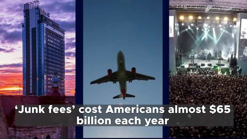 ‘Junk fees’ cost Americans almost $65 billion each year