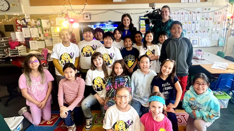 Melissa Frey shared with students at College Gate Elementary School what it is like to be a...
