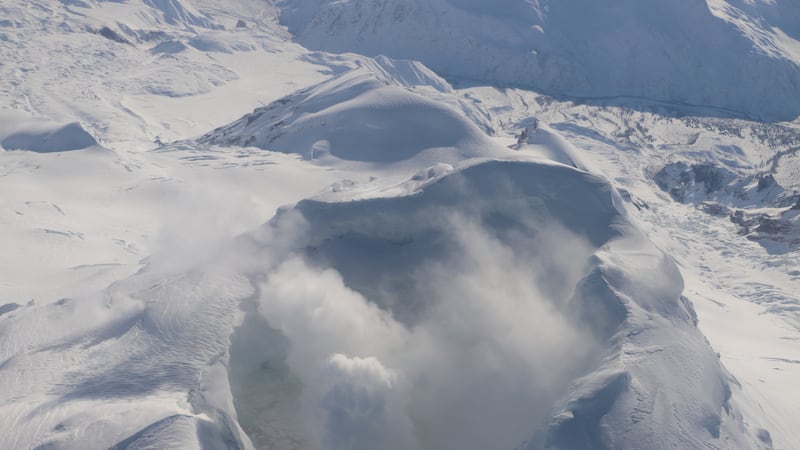 Mt. Spurr, March 11, 2025