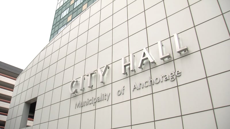 City Hall, in Anchorage, Alaska, is seen in an undated image.