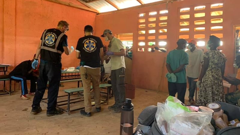 Mobile Medics International provides aid in Haiti.