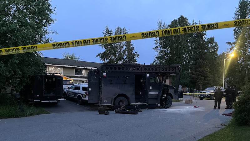 A woman is dead following an officer-involved shooting in Northeast Anchorage