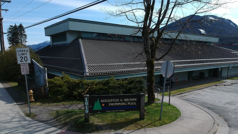 Augustus Brown swimming pool is undergoing renovations.