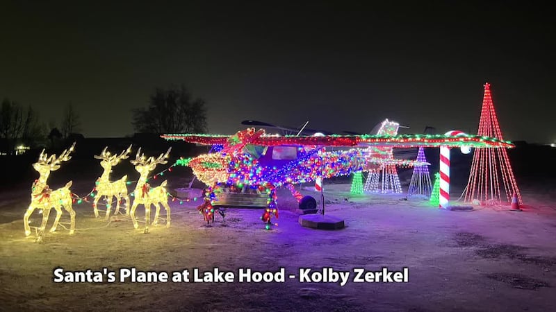 Santa plane -Kolby Zerkel- Lake Hood
