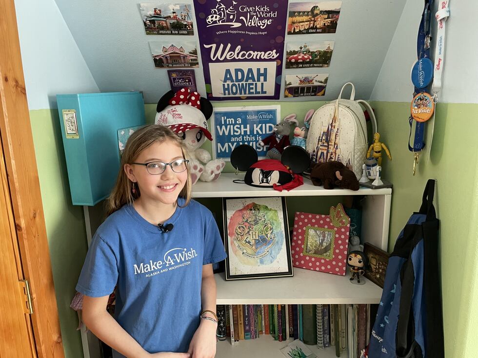 Make-A-Wish recipient Addie Howell.